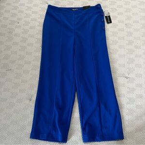 SOHO Apparel Royal Blur Crop Pants Size Small